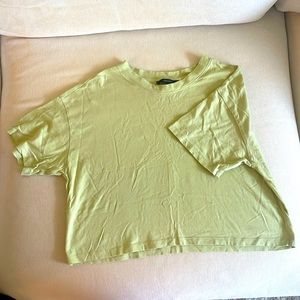 Forever 21 Cropped Cotton T-shirt